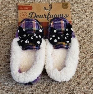 Dearfoams Girls Slippers